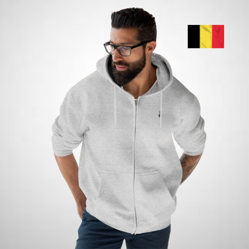 Pull à Zip Leopoldian™ | Édition Belgique